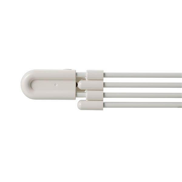 ウインドーラジエーター W/R-0609 〔60〜90cm 伸縮タイプ ホワイト