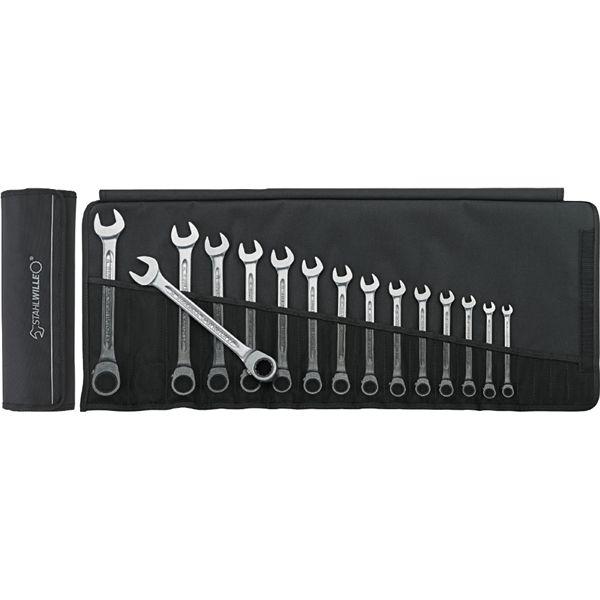 STAHLWILLE スタビレー 15点入 ラチェットコンビネーションレンチ