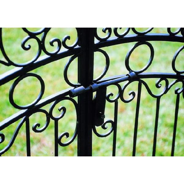 アイアンフェンス イングランド門扉 両開きセット ガーデングッズ