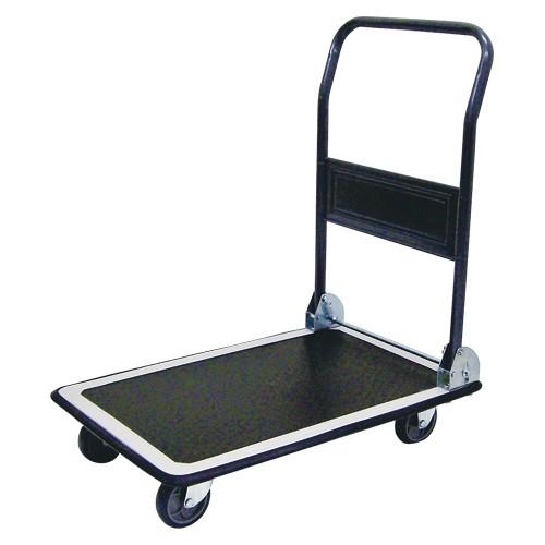 台車 折りたたみ スチール製手押し運搬車 725×470mm 耐荷重150kgf 