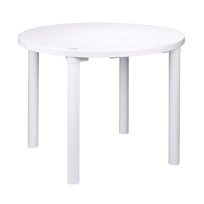 ガーデン テーブル カフェテーブル 丸型 直径900 ポリプロピレン樹脂
