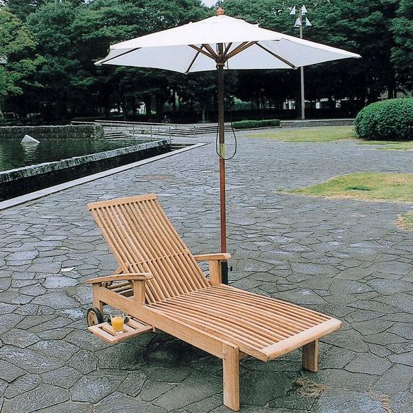 ガーデンチェア リクライニングチェア 木製ガーデン家具