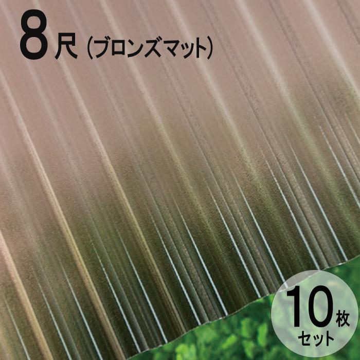 2420mm （8尺）Lナミ.71.クリアフロスト プラスチックナミイタ