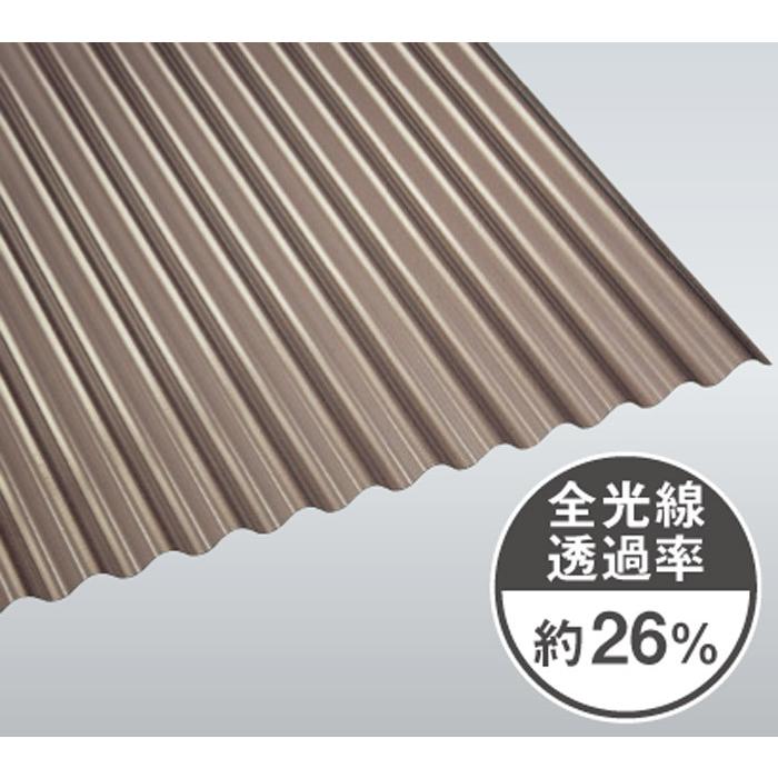 2420mm （8尺）Lナミ.71.クリアフロスト プラスチックナミイタ