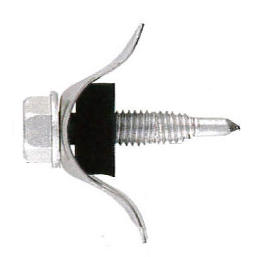波板 取付 金具 ナミイタ ビス 鉄下地用 鉄 頭六角 5.0×25mm 