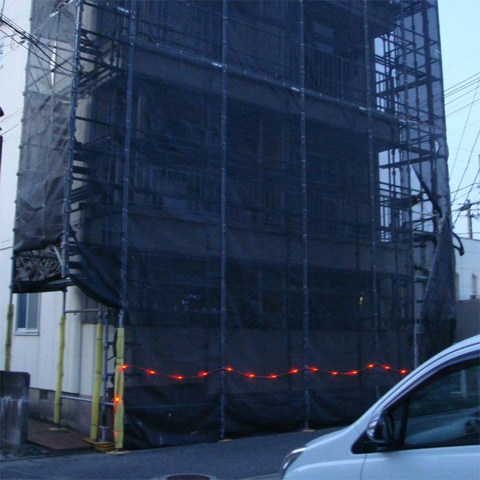 防炎メッシュシート 防炎シート 2類 1.8m×5.4m 10枚単位