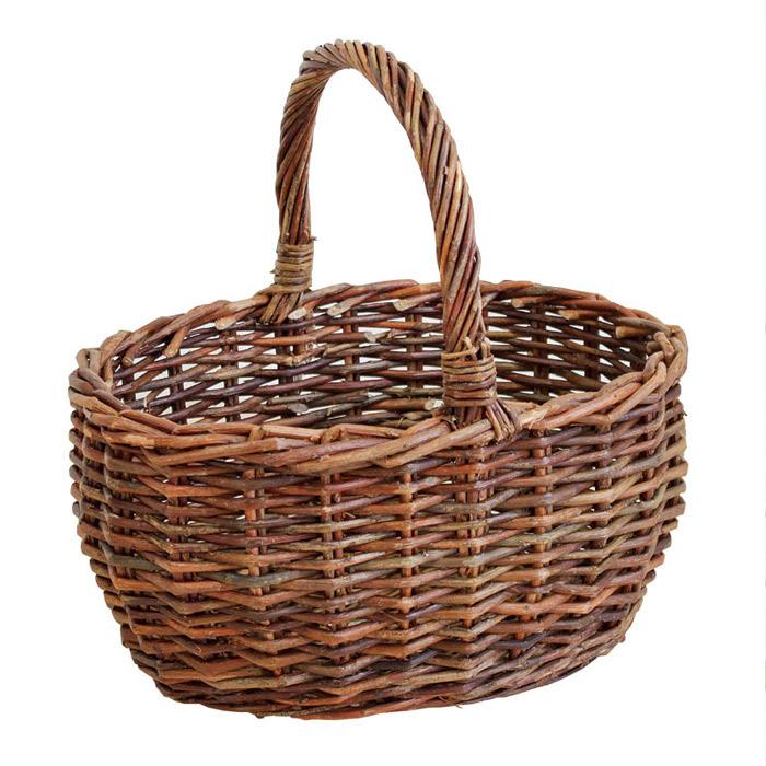 収納 かご バスケット 収納ボックス ウィロー サークル 小 幅36