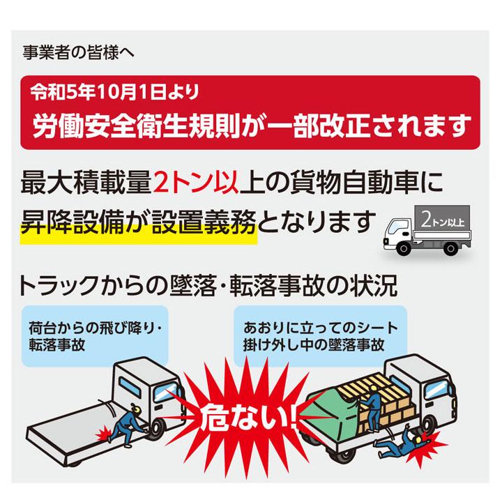 トラック 荷台 ステップ トラックステップ LM-15 1連はしご トラック 