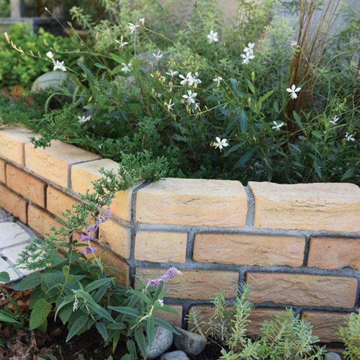 レンガブロック 花壇 ベルギー煉瓦 シーフォ 笠木 10個入り アイボリー レンガ 煉瓦 ブロック アンティーク Diy K00 Otk エストアガーデン 通販 Yahoo ショッピング