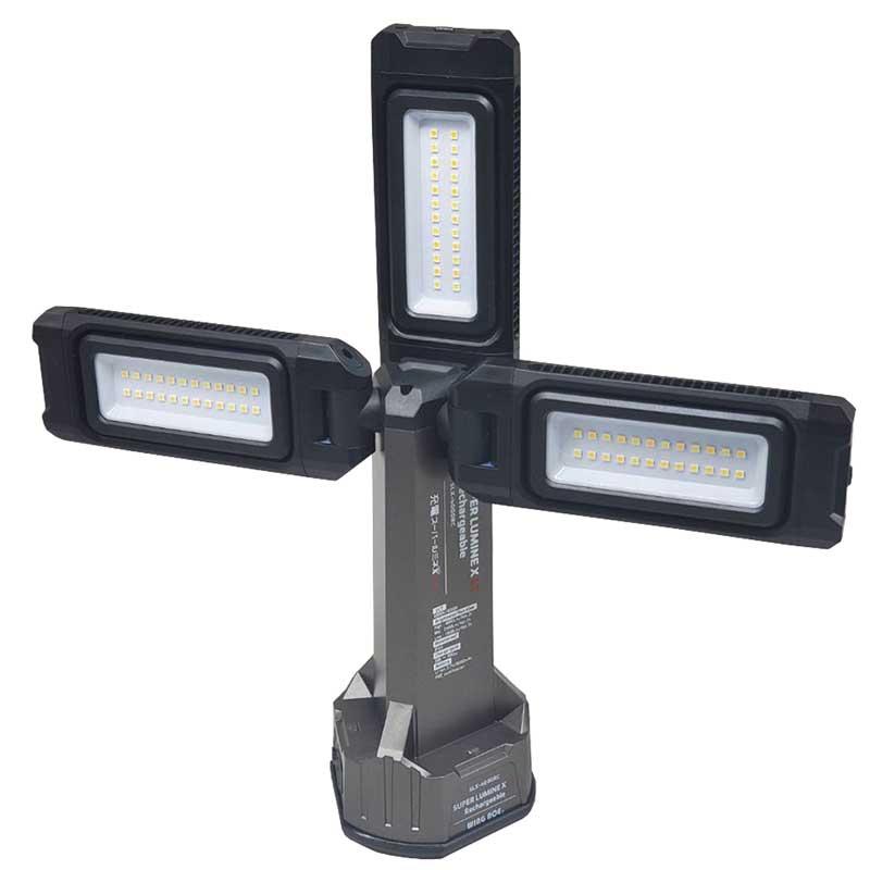 ウイングエース　充電式スーパールミネX  SLX-7000RC led 投光器 充電式 スーパールミネ X LT SLX-4000RC 本体 1台 USB