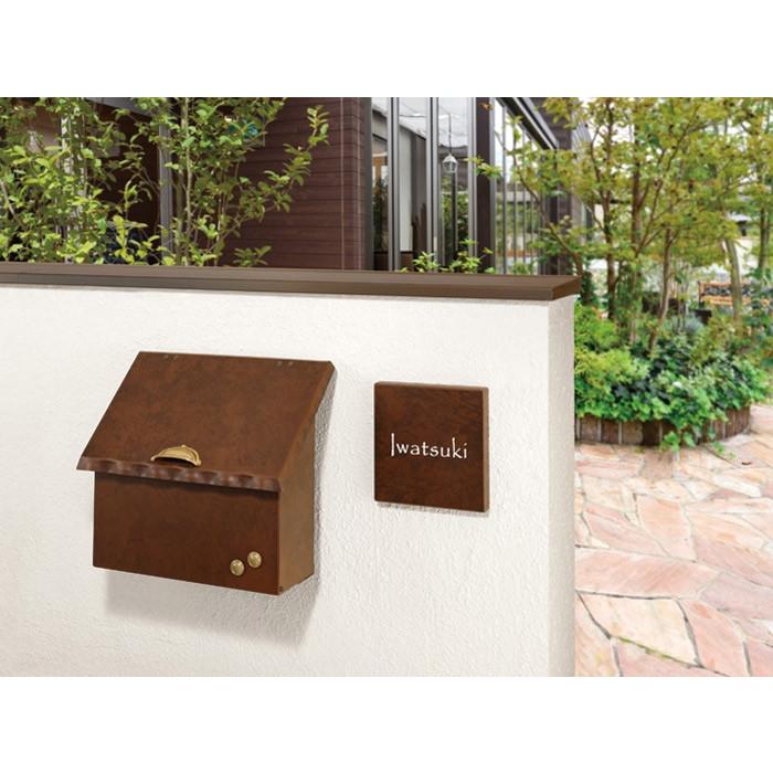 直送商品 ESTOAH.home エストアホームポスト 郵便受け 壁掛け郵便