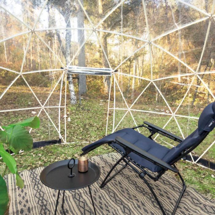 新品未使用！ ドーム型 ビニールテント ガーデンコテージ スカイコテージ レギュラー 直径3600×高さ2200 ビニールハウス グランピング ガーデンドーム 温室 代引き不可 【CEG2912279757】(102376円)