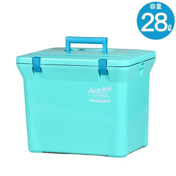 クーラーボックス 大柄 保冷 アクアブルー 28l 500ml 25本分 保冷力 発泡材 取手 日本製 クーラーバッグ ショルダーベルト付き Q5002 Otk エストアガーデン 通販 Yahoo ショッピング