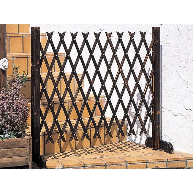 フェンス 木製 柵 庭 扉 伸縮木製フェンス スタンド式 1 90cm 焼磨 ナチュラル エクステリア 駐車場 門扉 トレリスに S0048 Tks Estoah Home エストアホーム 通販 Yahoo ショッピング