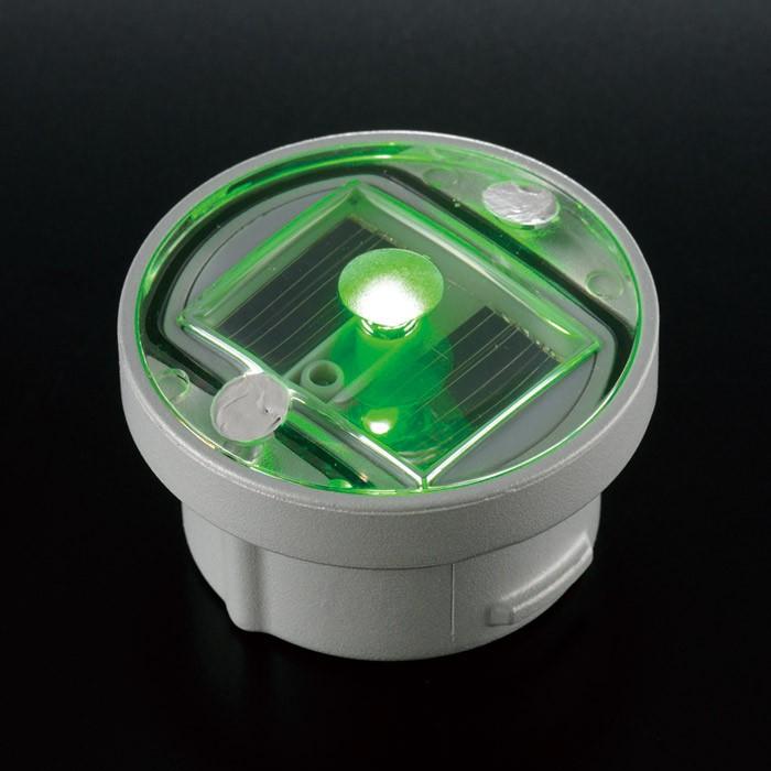 屋外照明 ソーラーライト Led 照明 埋込 駐車場 ライト 外灯 丸型 ソーラーマーカーr60 グリーン アプローチライト 誘導灯 照明器具 おしゃれ Sh0704 Ake エストアガーデン 通販 Yahoo ショッピング