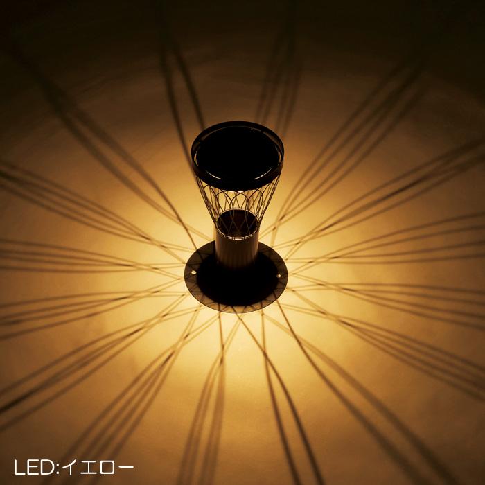 ソーラーライト 屋外 防雨仕様 誘導灯 LED ソーラーフラワー CURVE
