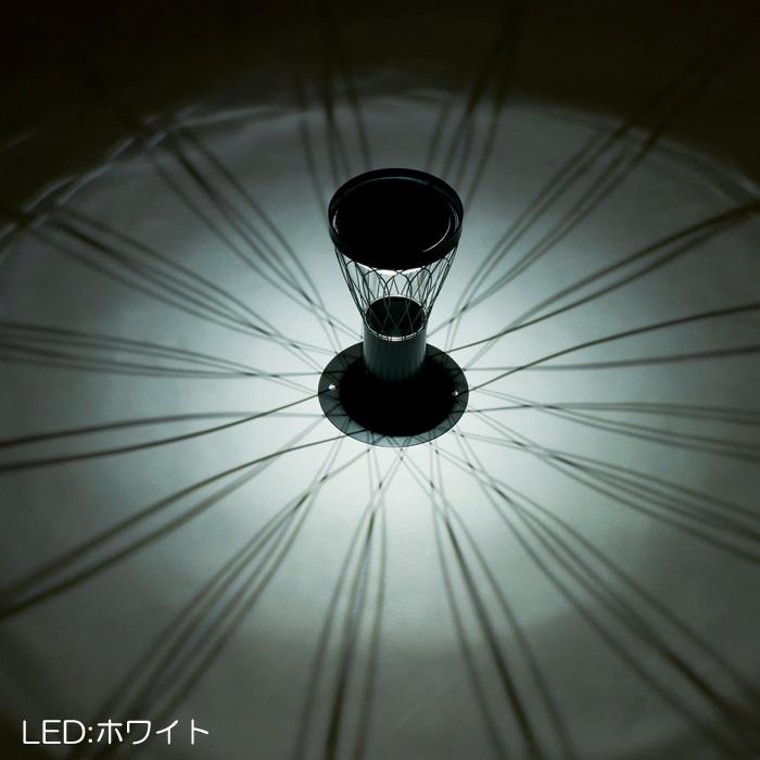 ソーラーライト 屋外 防雨仕様 誘導灯 LED ソーラーフラワー CURVE