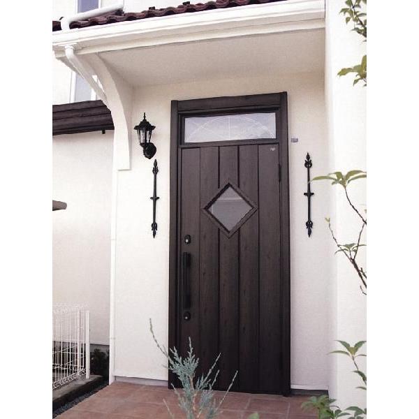 壁飾り 外壁 アイアン風 妻飾り タテ型 IT1715 グラファイトブ ラック