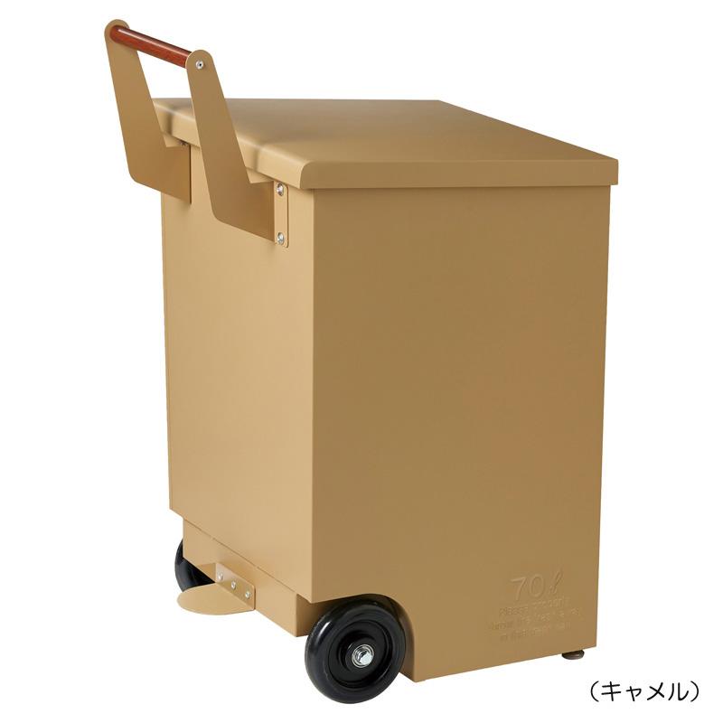 ゴミ箱 ごみ箱 バケツ ふた付き 車輪付 ハンドル付 屋外用 トラッシュ