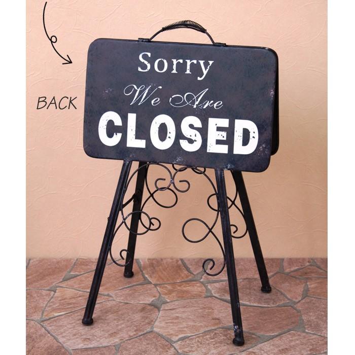 アイアンイーゼル ボードスタンド 店舗 案内板 レトロ アンティーク