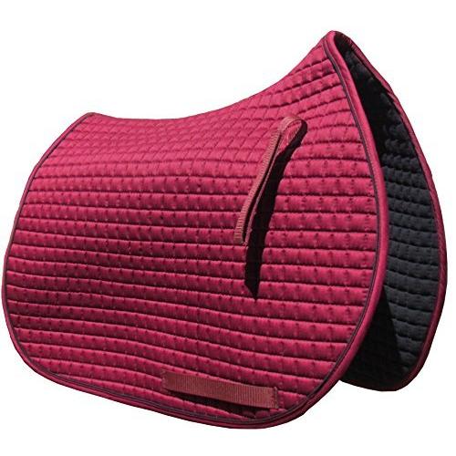 超格安価格 Burgundy Maroon All Purpose英語サドルパッド 並行輸入品 Www Kiro Hedensted Dk