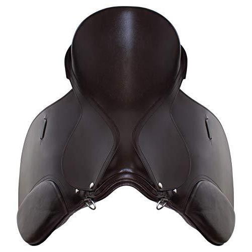 円 国産 新しいブラウンすべて目的英語riding Horseサドル 並行輸入品