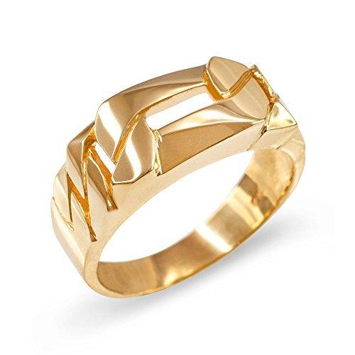 フィガロリンクチェーンリングfor メンズアクセサリー Men In 14 Kイエローゴールド 並行輸入品 B01lw33h4i 指輪 並行輸入品 B01lw33h4iならショッピング ランキングや口コミも豊富なネット通販 更にお得なpaypay残高も スマホアプリも充実で毎日どこからでも気になる
