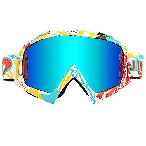 適当な価格 傷防止レンズ モトクロスゴーグル 自転車スノーボードクライミングティーンズ Fj04 K F05 ホワイト Color ゴーグル サングラス Harrisartscenter Com