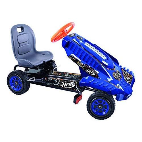 Hauck Nerf Striker Go Kart Ride On, Blue and Orange 並行輸入品 乗用玩具一般