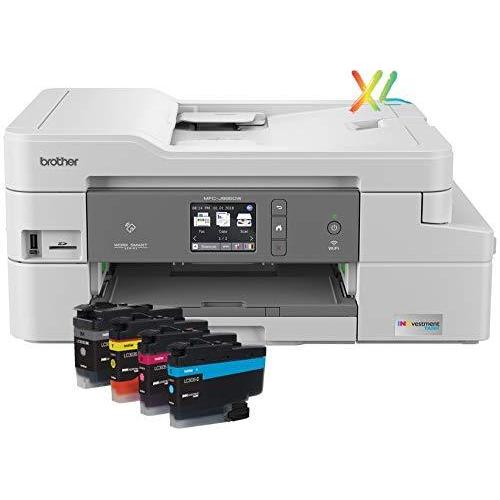 Brother INKvestmentTank Inkjet Printer, MFC-J995DW XL, Extended Print, Color All-in-One Printer, Mobile Printing Duplex Printing, Upto 2-Yea スキャナー周辺機器