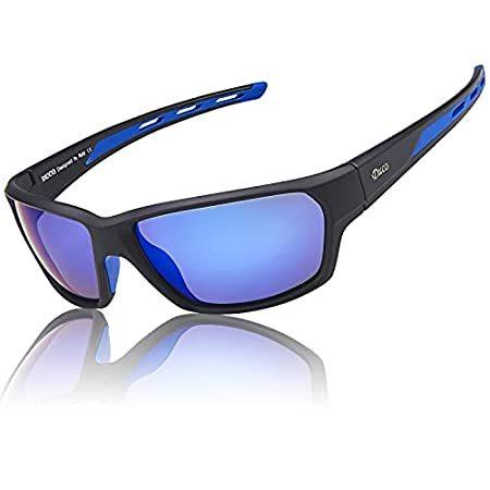 手数料安い Duco 偏光 テンプ並行輸入品 ブルー ブラックフレーム 61 メンズ サングラス フレーム 超軽量 Tr90 サイクリング 野球 ランニング スポーツ サングラス Www Saudiajal Com