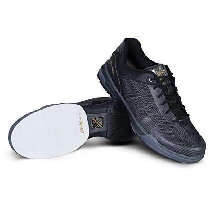 KR Strikeforce Rage Interchangeable Performance Men's Bowling Shoe Right Hand with Interechangeable Slide Pads and Heels 並行輸入品 シューズ