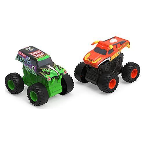 高品質の激安 Loco Toro El and Digger Grave Official 2-Pack Jam, Monster Clip 並行輸入品 Boys for Toys Kids Scale 1:43 Trucks, Monster Flip & ラジコンパーツ、アクセサリー