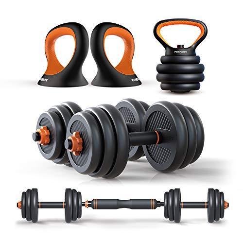 超特価激安 Goalset 調節可能なダンベルセット バーベル ケトルベル プッシュアップスタンドセット kg 44ポンド 6イ 初回限定 Www Sei Ba Gov Br