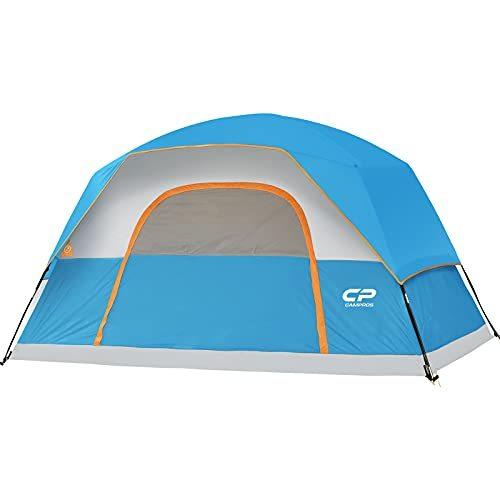 CAMPROS Tent-8-Person-Camping-Tents, Waterproof Windproof Family Dome Tent with Top Rainfly, Large Mesh Windows, Double Layer, Easy Set Up,｜estore2y｜02