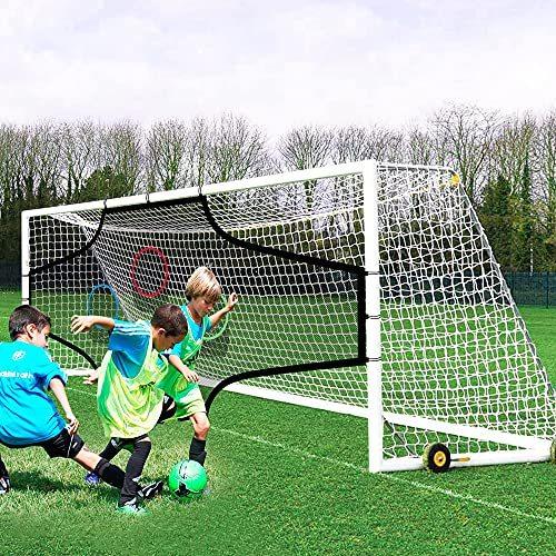 数量限定価格 24フィート サッカーゴールターゲットネット Prolee 海外輸入品 全国送料無料です X サッカーゴールタ 7つのスコアゾーン付き 8フィート 野球練習用具 Transparenciacorporativa Org Br