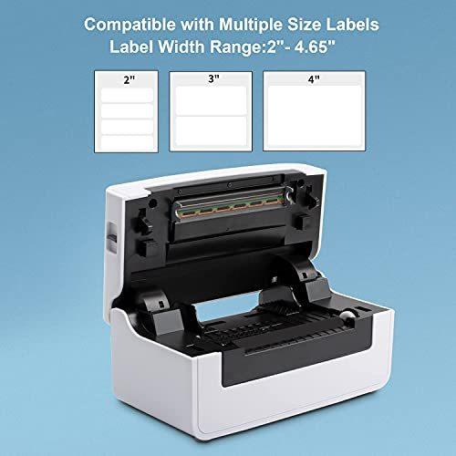 NefLaca Thermal Label Printer,4x6 High Speed USB Shipping Label Printer Commercial Direct Thermal Label Maker One Click Setup Compatible wit|estore2y|05