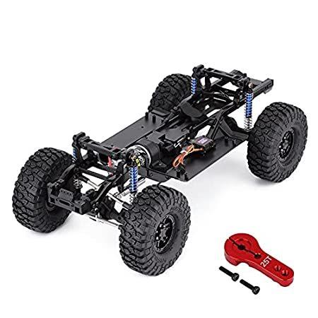 INJORA RC 313mm Frame 2-Speed Transmission Chassis with Motor for 1/10 RC C並行輸入品