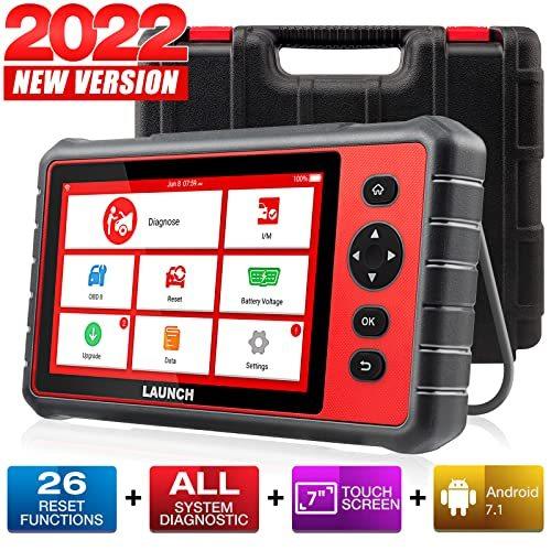 LAUNCH OBD2 Scanner CRP909E ランキング総合1位 2022 Newest Full System 7 Inch Automotive Tool Lamp Scan Oil 26 Maintenance amp; Diagnostic Services 安心の定価販売 with Reset