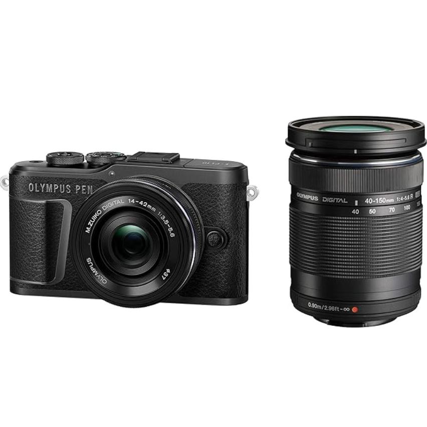 OLYMPUS PEN 【新品】OLYMPUS ミラーレス一眼カメラ E-PL10 EZ ダブル