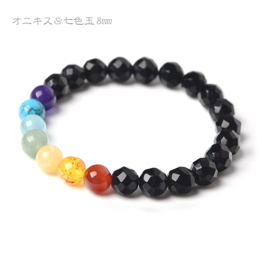 EsuonHappiness 厄除け 七色 ブレスレット 開運 グッズ 小物 お守り