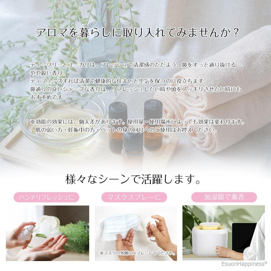 ティーツリー ユーカリ アロマオイル エッセンシャルオイル 精油 1ml 2本 組み合わせ3種類 スポイト付き ティートゥリー ティートリー ユーカリ グロブルス Z Esuonangel 通販 Yahoo ショッピング