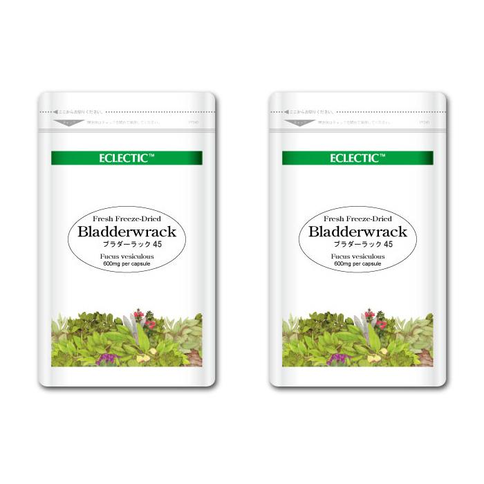 ブラダーラック Ffd 600mg 45カプセル Ecoパック 2個セット フレッシュアップグレード規格 ハーブサプリメント Eclectic エクレクティック フコイダン Ensino Ssp Go Gov Br