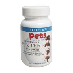マリアアザミ D 標準化 150mg 90カプセル エクレクティック ペット用ハーブサプリメント ECLECTIC for Pets