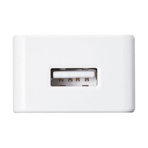 USB充電器 2A 高耐久 1ポート ホワイト ACA-IP52W サンワサプライ ネコポス対応｜esupply｜03