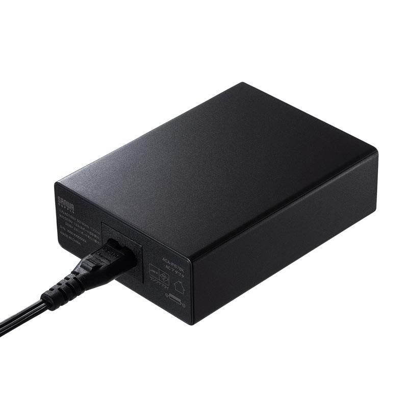 SANWA SUPPLY（サンワサプライ） USB充電器 6ポート 合計12A ブラック