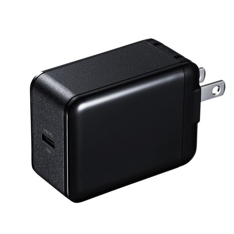 お得な情報満載 かわいい新作 AC充電器 USB Power Delivery対応 USB-Type C PD18W ブラック ACA-PD78BK サンワサプライ andreux-plastique.fr andreux-plastique.fr