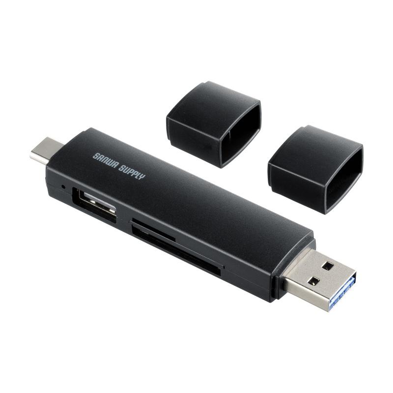 SANWA SUPPLY（サンワサプライ） SD/microSDカードリーダー USB Type-C