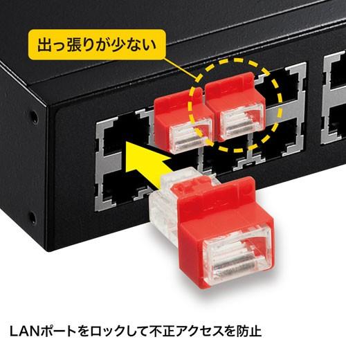 SANWA SUPPLY（サンワサプライ） RJ-45プラグロック LANポートロック