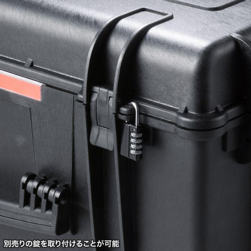 ハードツールケース ハードケース キャリーケース 耐衝撃 防水 防塵 IP67 超大型 クッション付き BAG-HD6 サンワサプライの画像